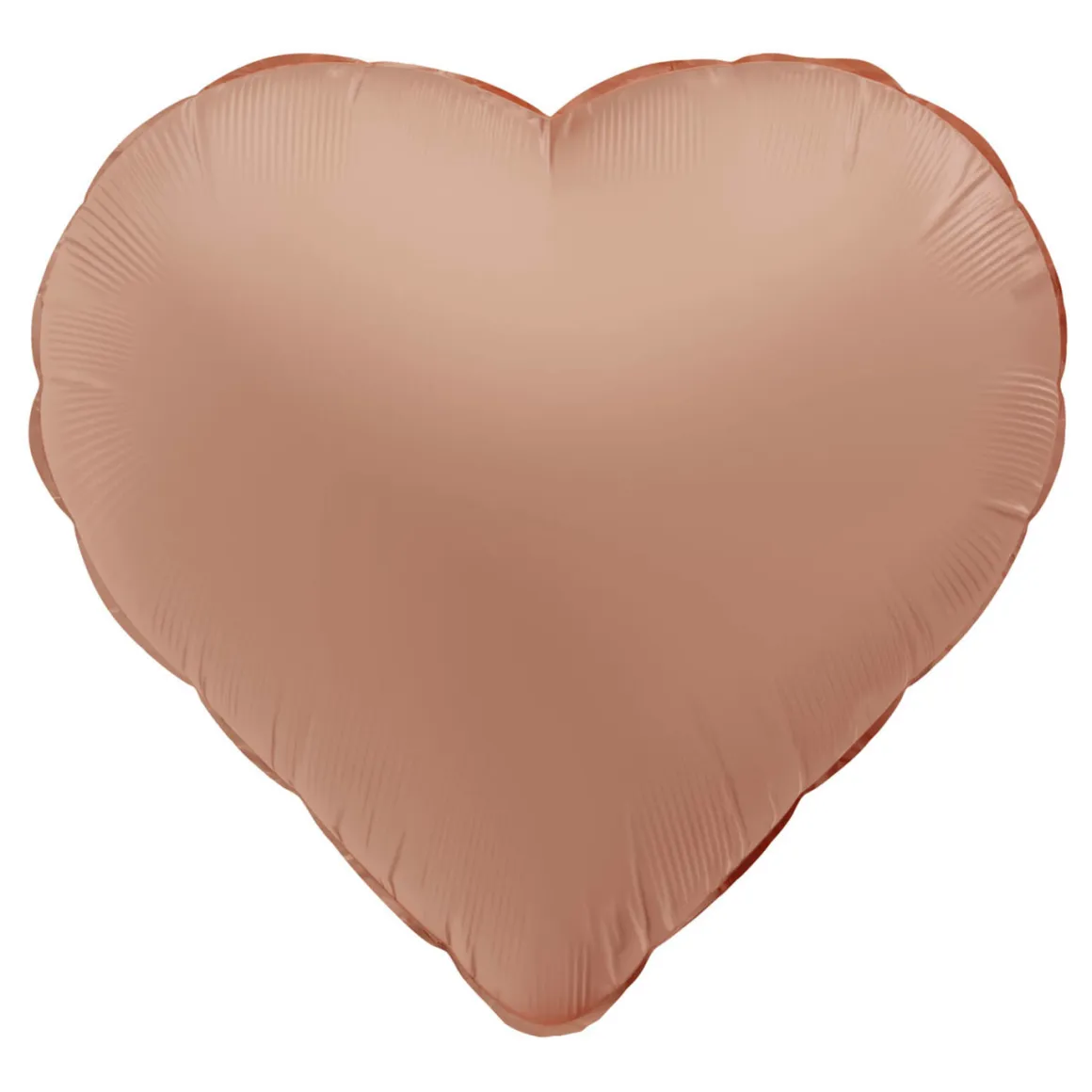 Folieballong, hjärta vintage rose 45 cm