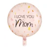 Folieballong, I love you mom 46 cm