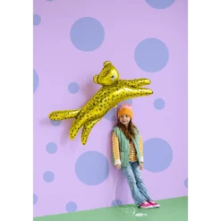 Folieballong, leopard 124x63 cm