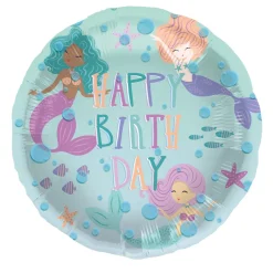 Folieballong, mermaid magic 45 cm