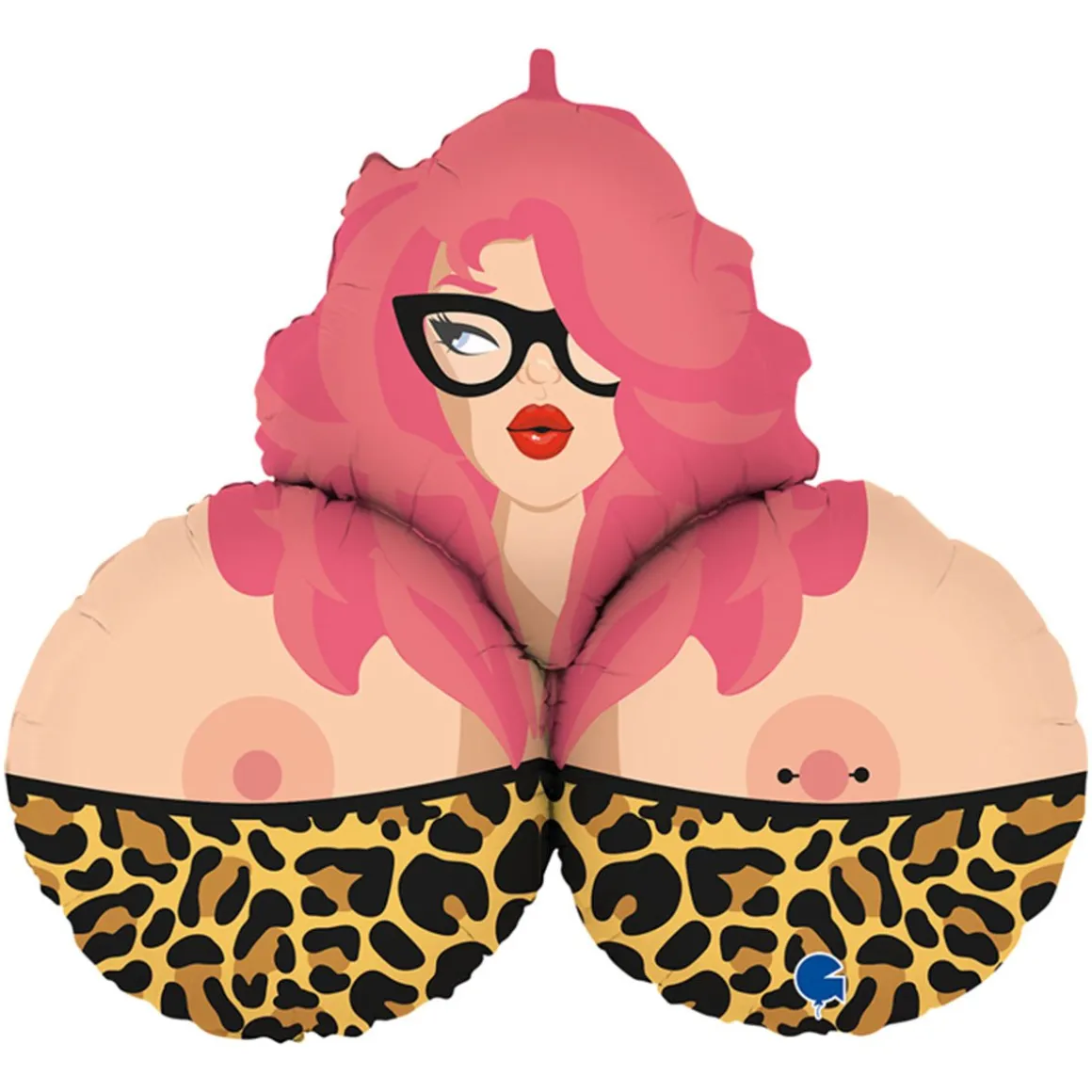 Folieballong, Mrs B 89 x 45 cm
