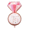 Folieballong, ring 41x72 cm
