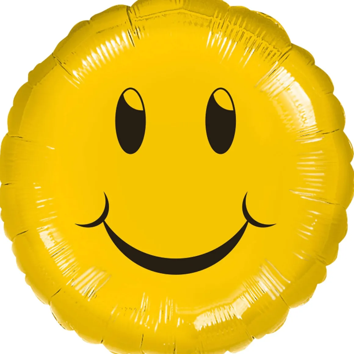Folieballong, smiling face 45 cm