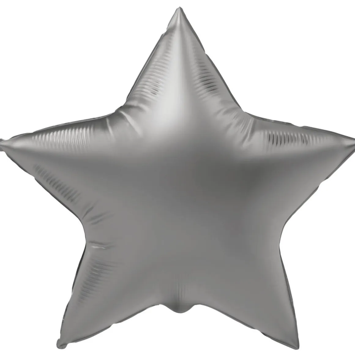 Folieballong, stjärna moonlight silver 45 cm