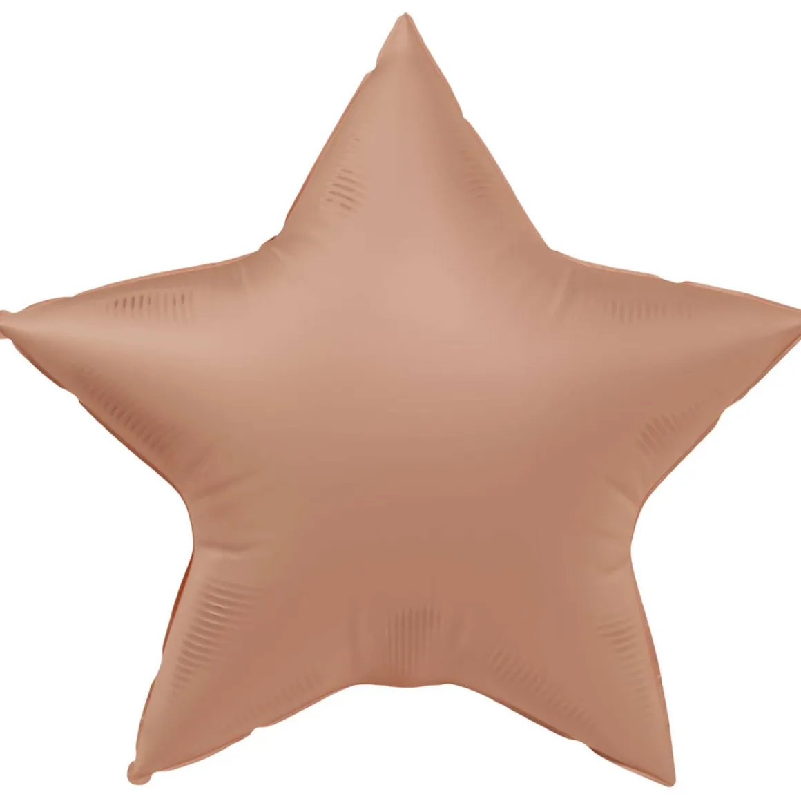 Folieballong, stjärna vintage rose 45 cm