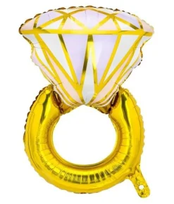 Folieballong, vigselring 60x95 cm
