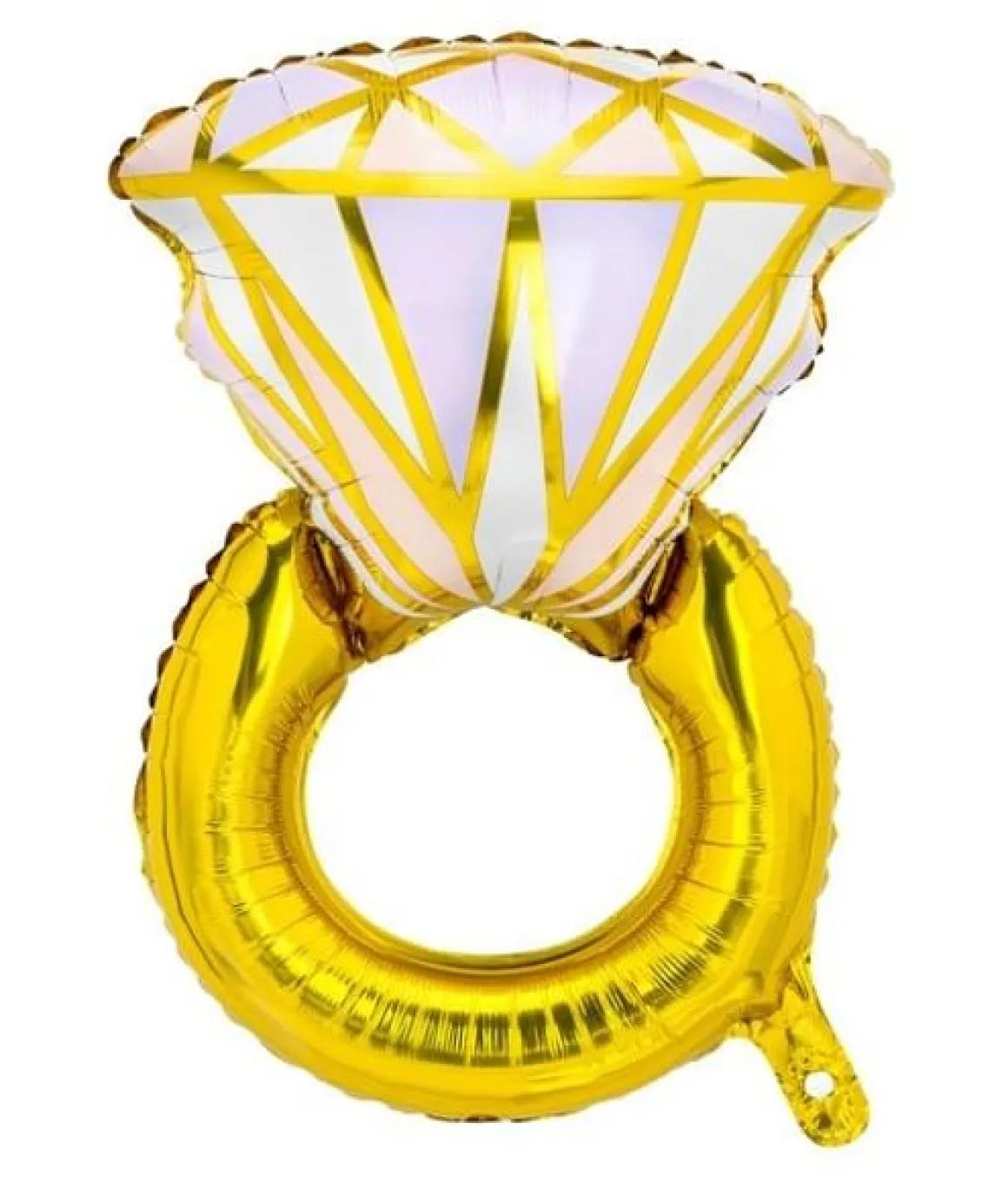 Folieballong, vigselring 60x95 cm