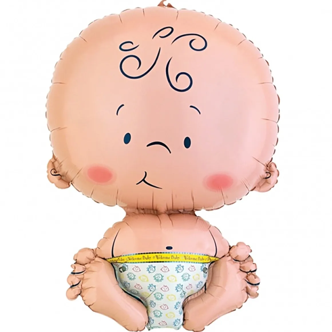 Folieballong, welcome baby 41x61 cm