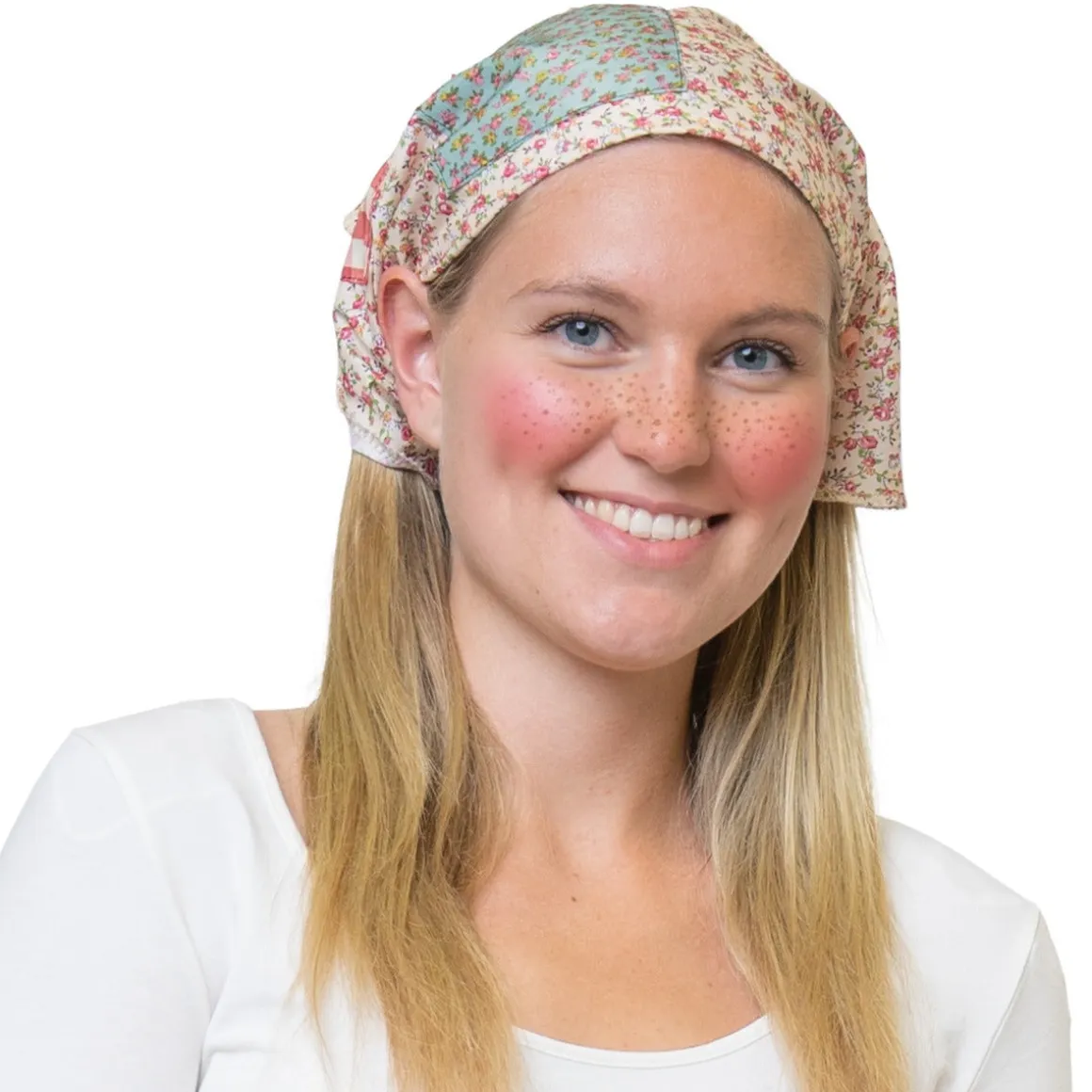 Förkläde och scarf, vuxen