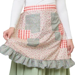 Förkläde och scarf, vuxen