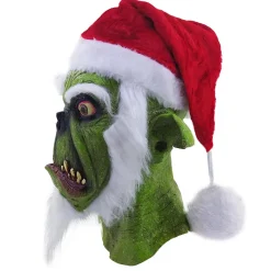 Ghoulish mask, Green Santa