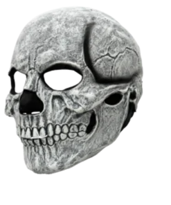 Ghoulish mask, White Skull