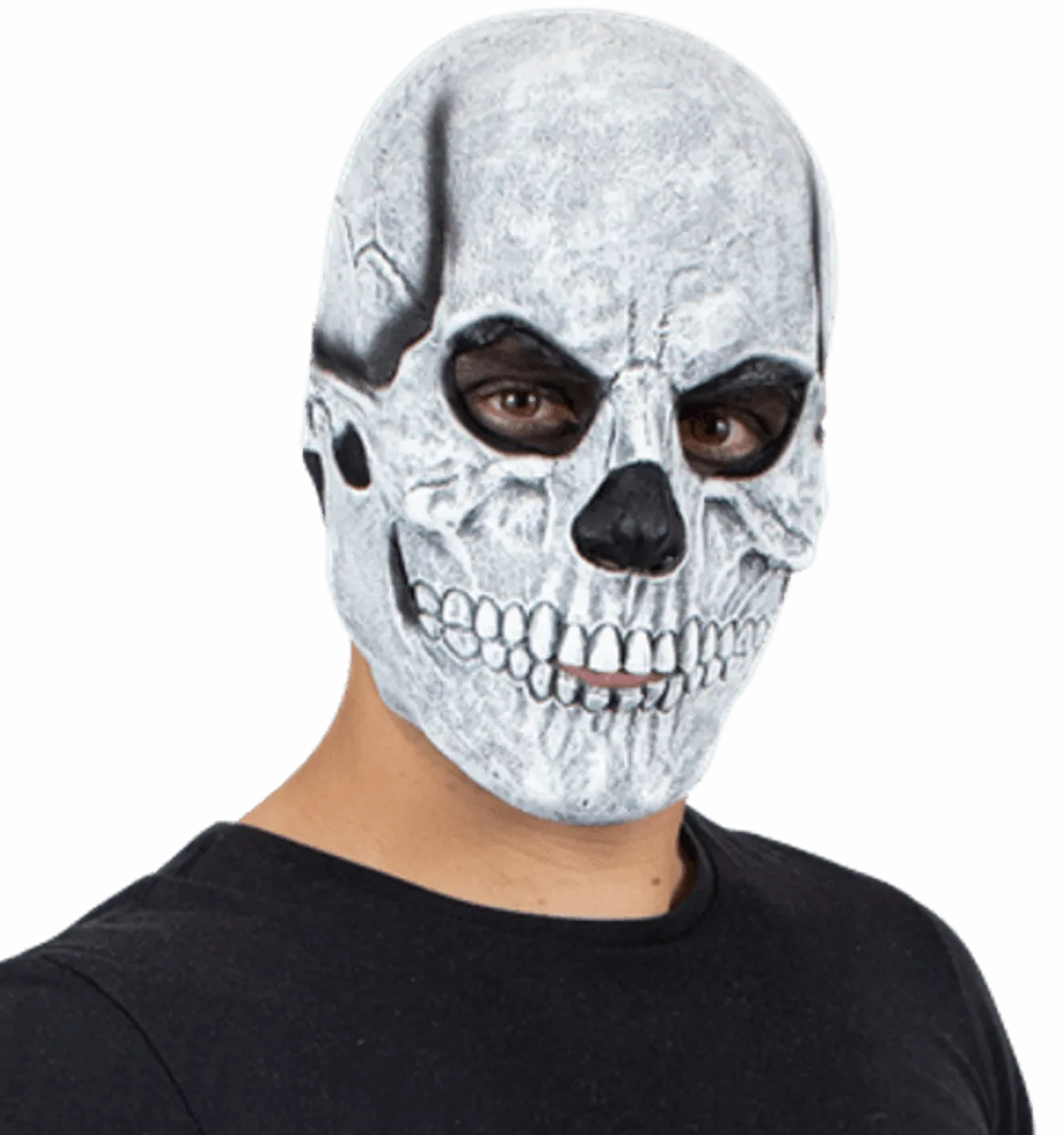 Ghoulish mask, White Skull