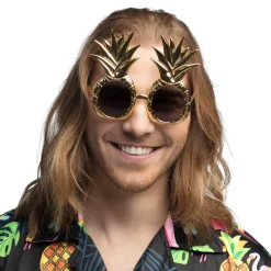 Glasögon, ananas guld