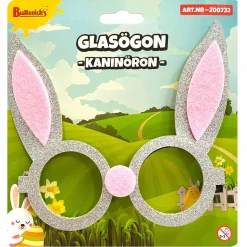 Glasögon, kaninöron