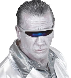 Glasögon, robot silver