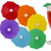 Glasmarkör, cocktailparaply 6 st