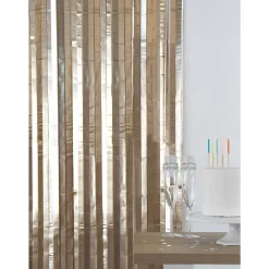 Glitterdraperi, matt guld 1x2 m
