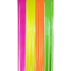Glitterdraperi, neon 1x2 m