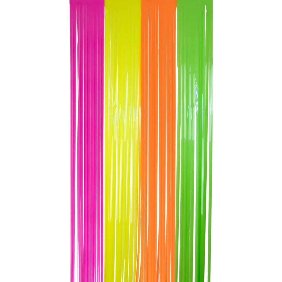 Glitterdraperi, neon 1x2 m
