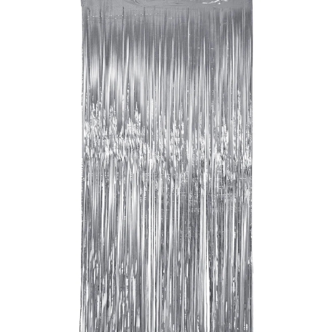 Glitterdraperi, silver 1x2 m