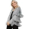 Glitterjacka, Fever silver S/M