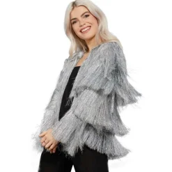 Glitterjacka, Fever silver S/M