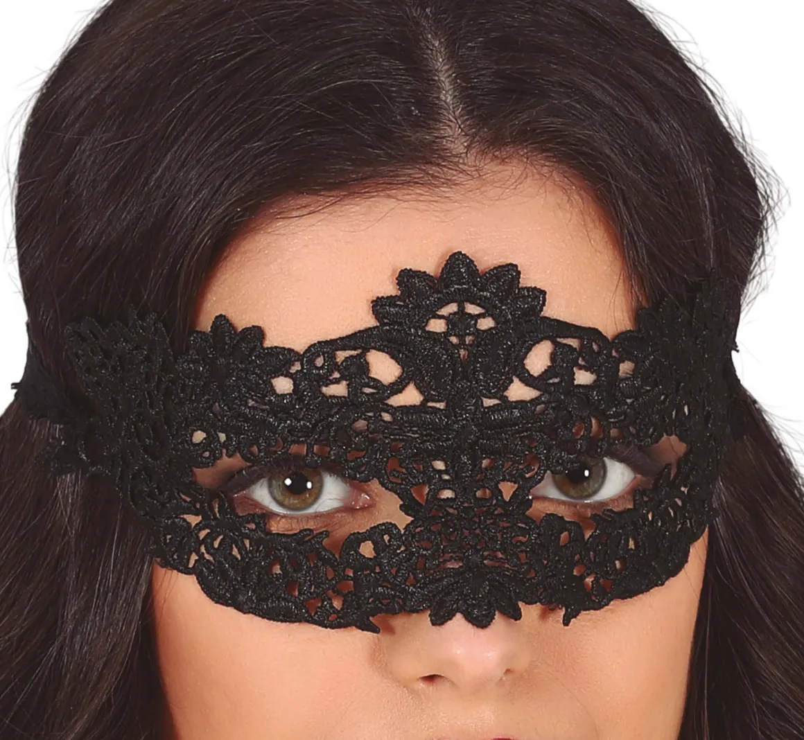 Ögonmask, Black lace 4