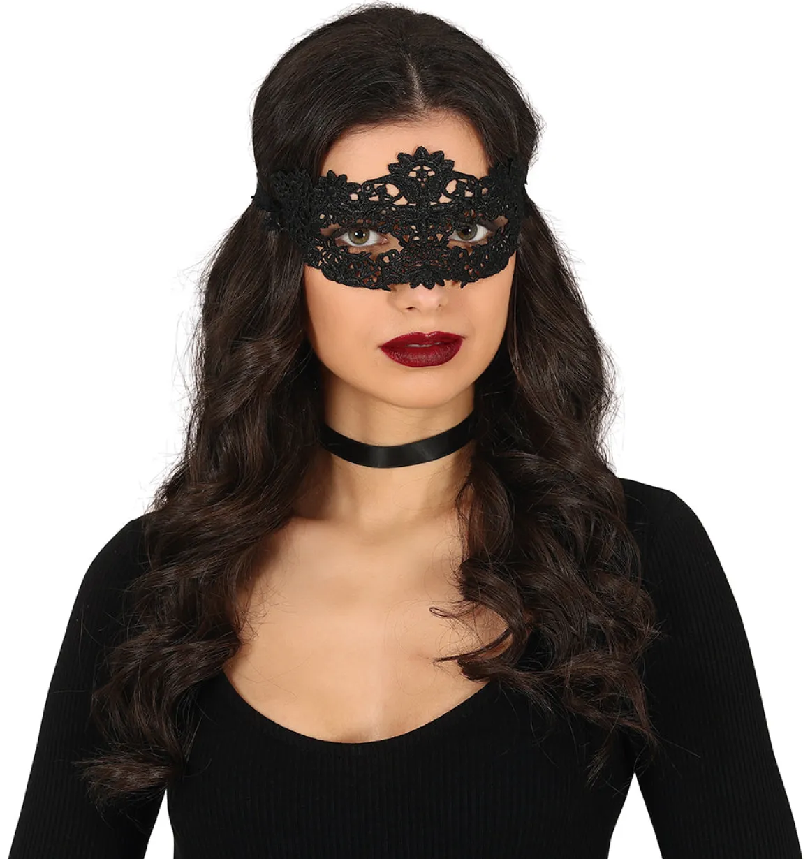 Ögonmask, Black lace 4
