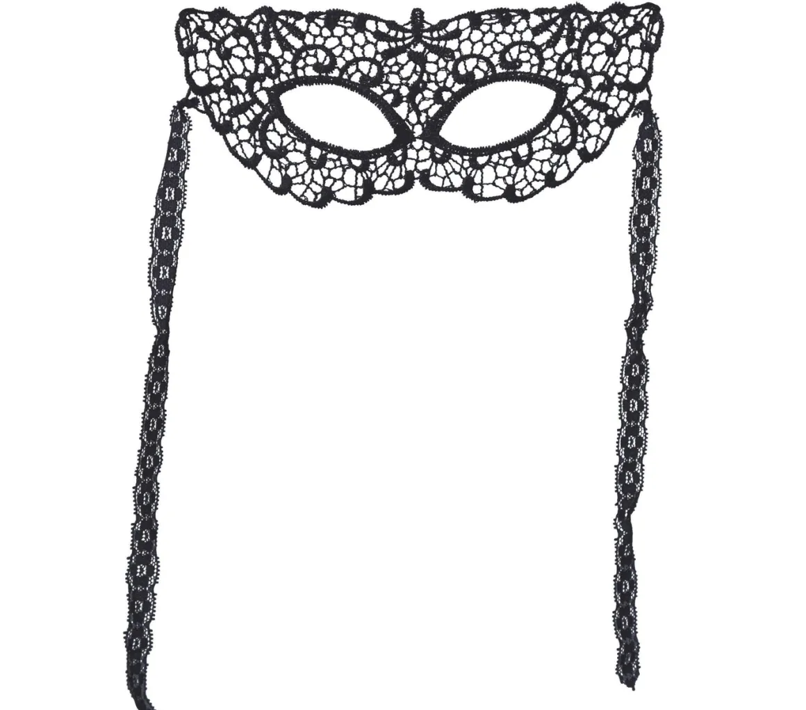 Ögonmask, Black lace 3