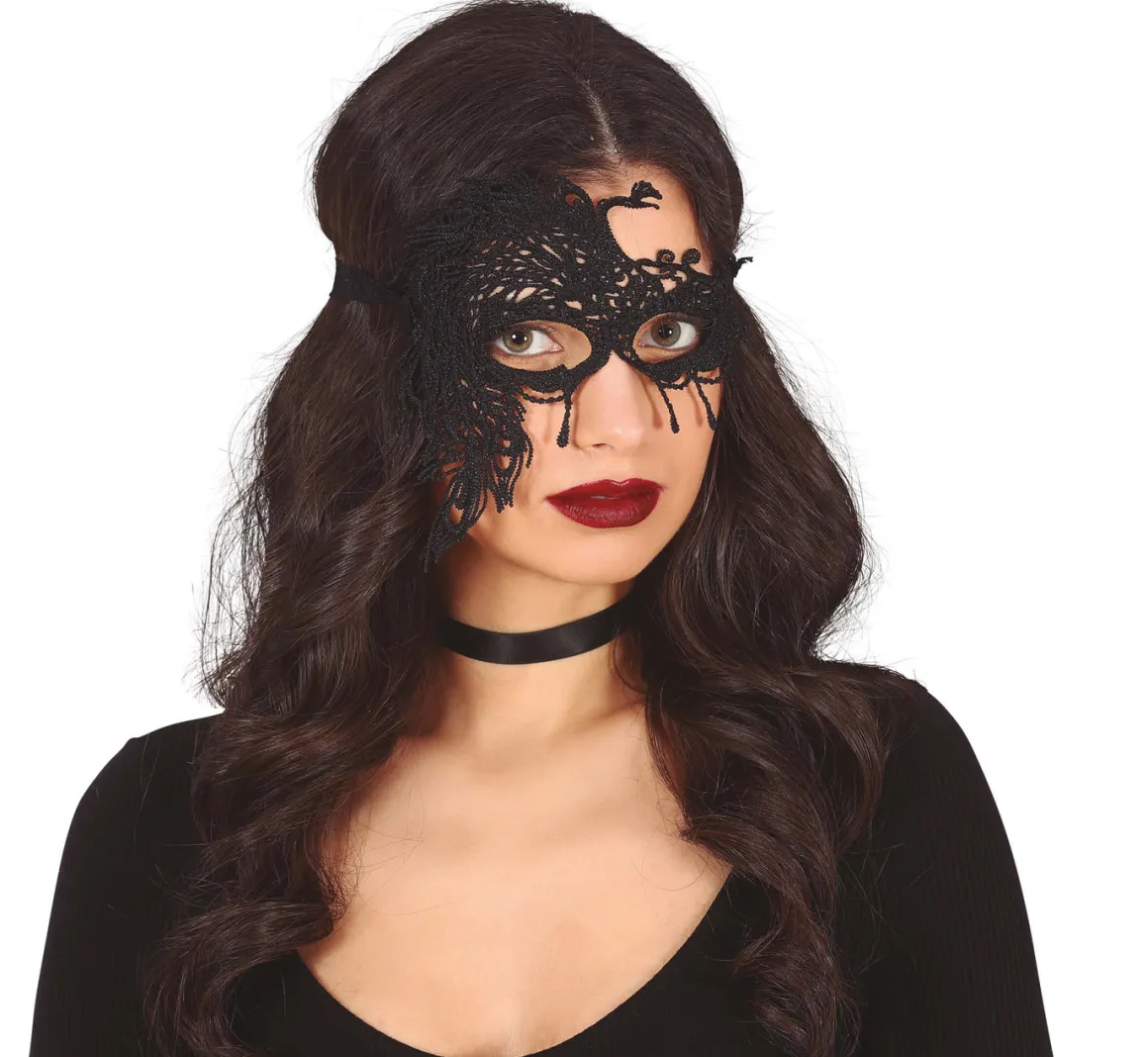 Ögonmask, Black lace 1