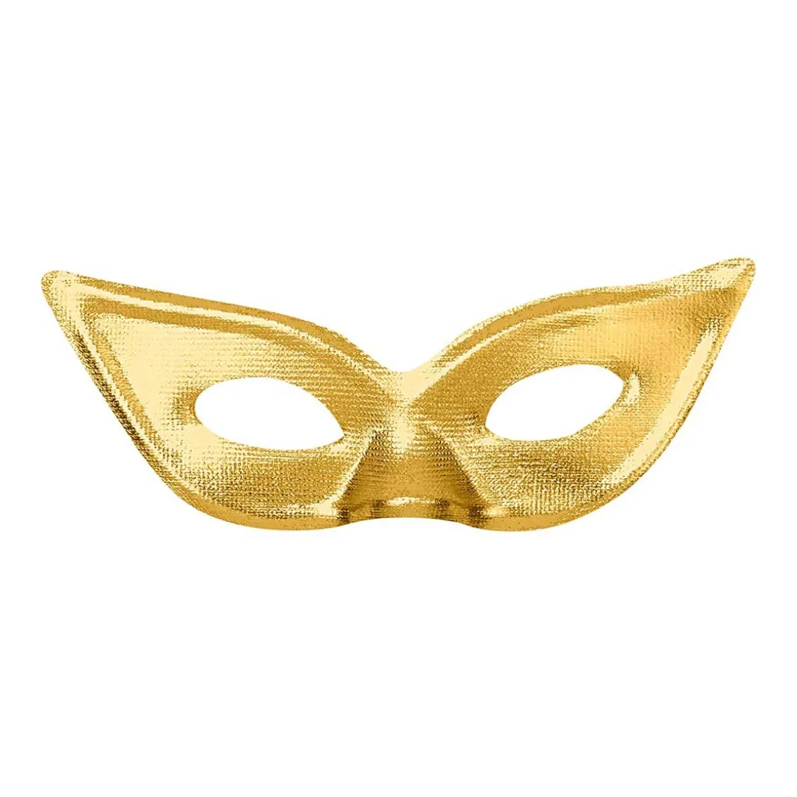 Ögonmask, spetsig guld