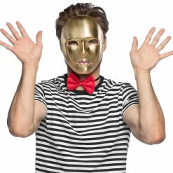 Ögonmask, teater guld