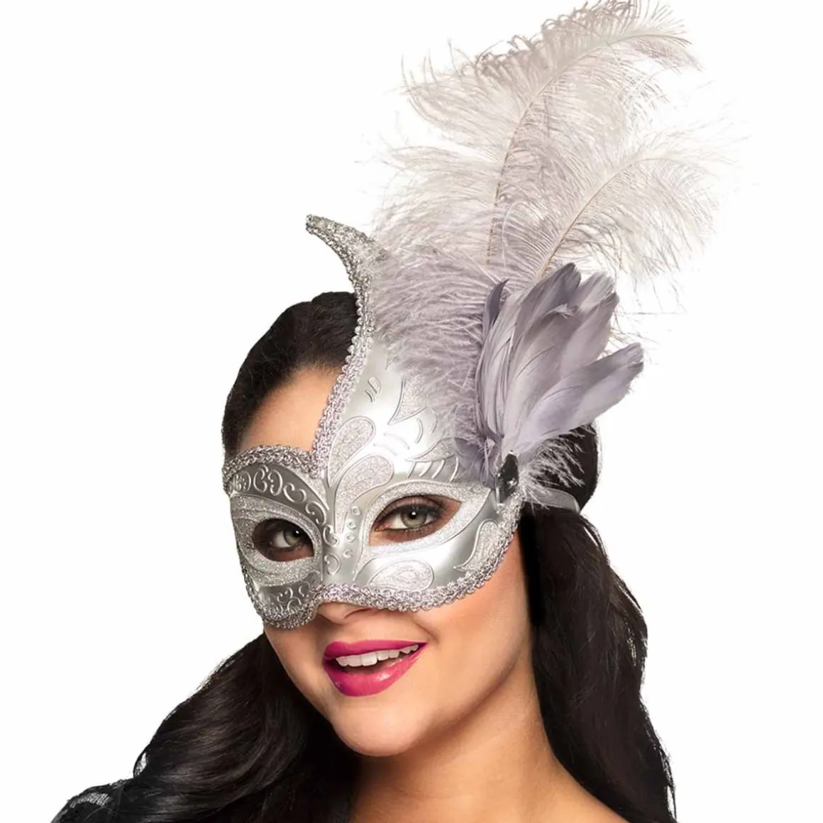 Ögonmask, Venice prezioso silver