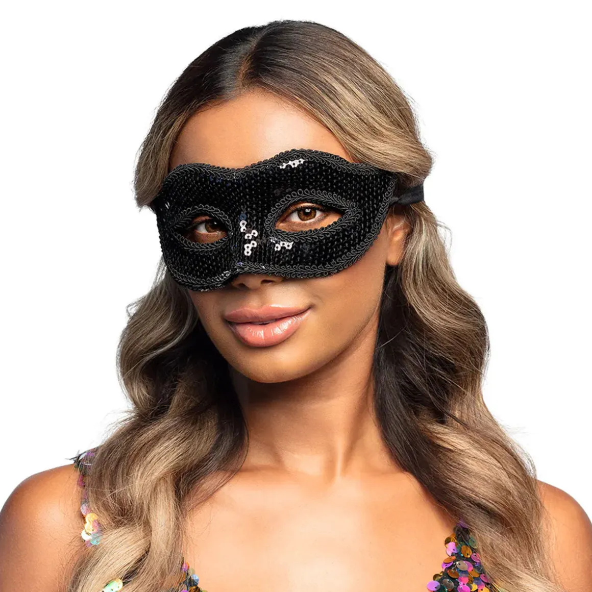 Ögonmask, Venice sequins black