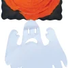 Halloweengirlang, spöke 300 cm