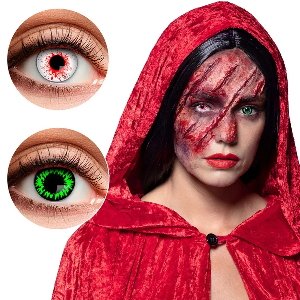 Halloweenlinser, Bloody Wolf 3 mån
