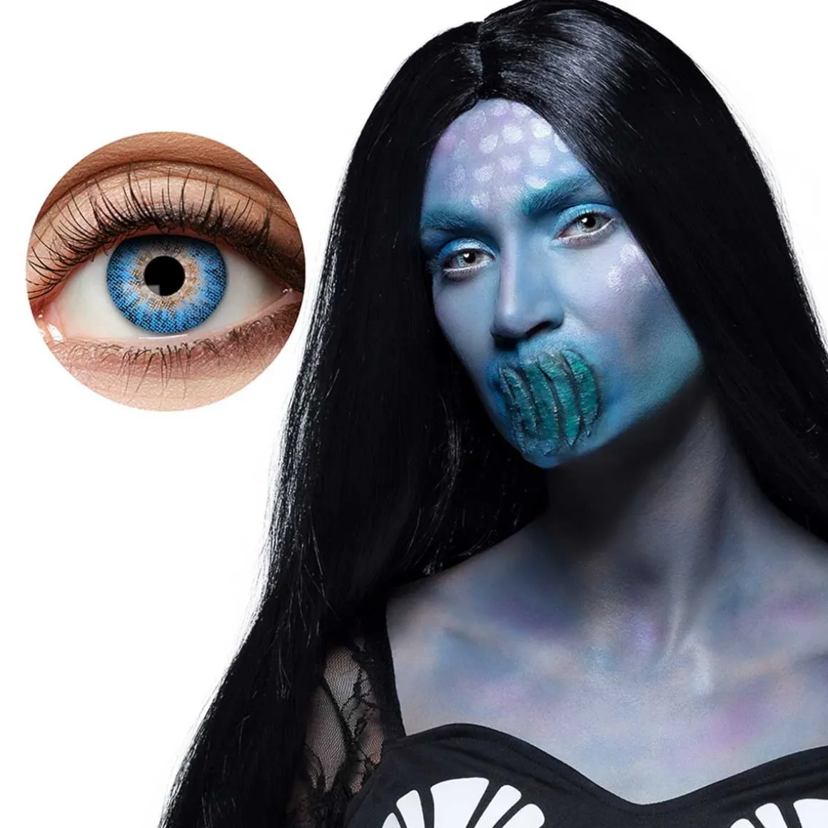 Halloweenlinser, Evil Mermaid 7 dagar