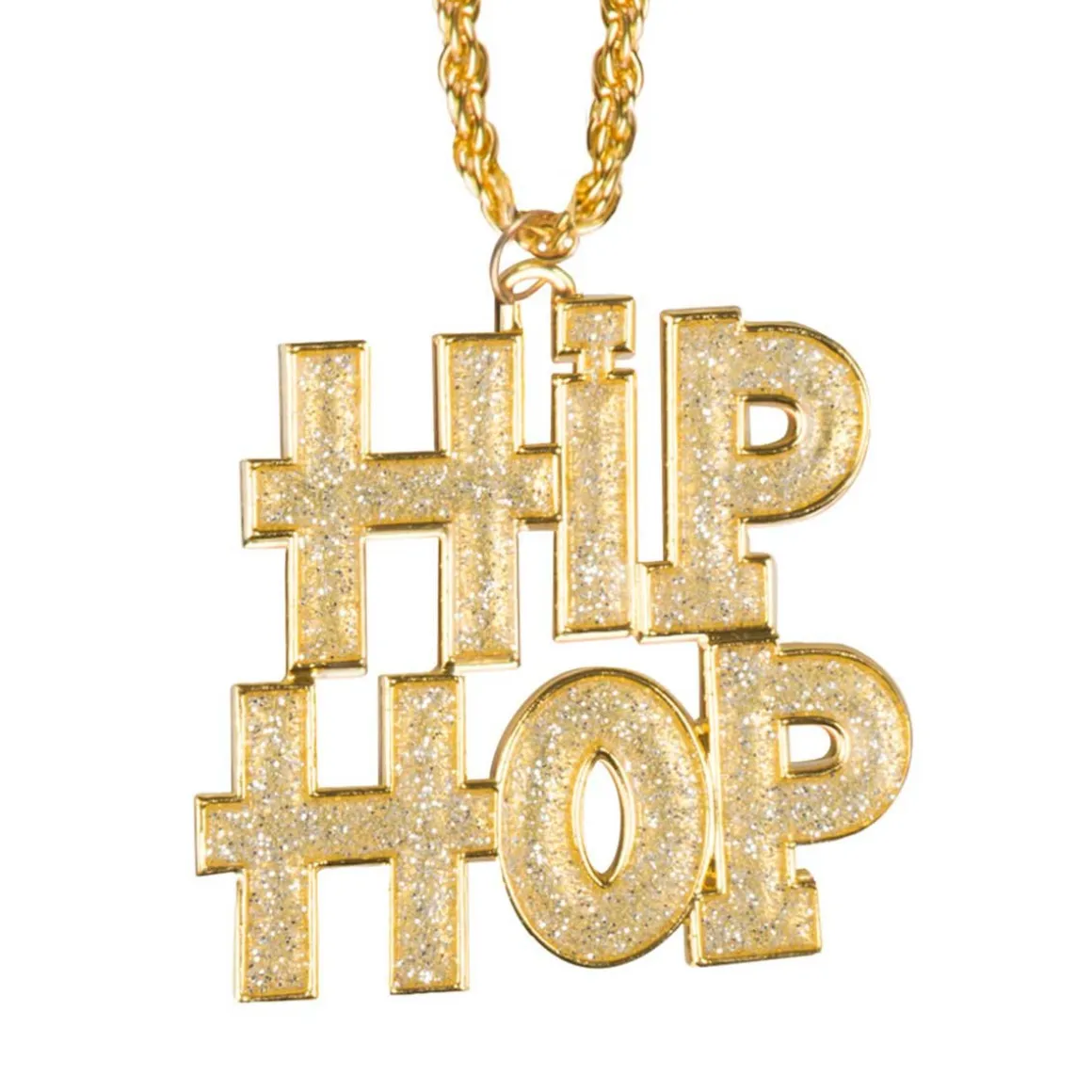 Halsband, hiphop guld