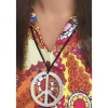 Halsband, peace silver