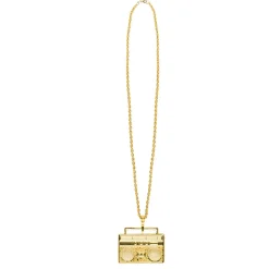 Halsband, stereo guld