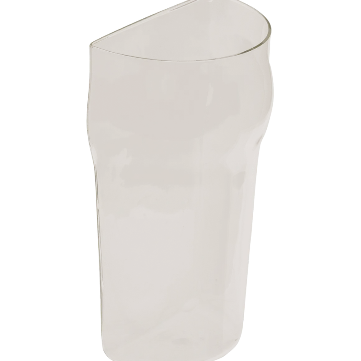 Halvt ölglas
