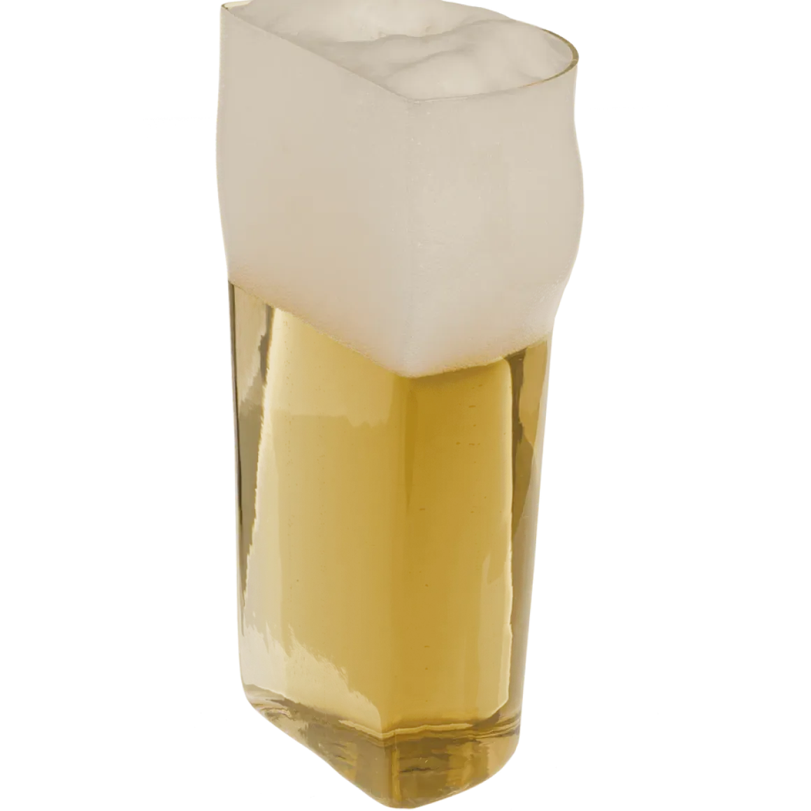 Halvt ölglas