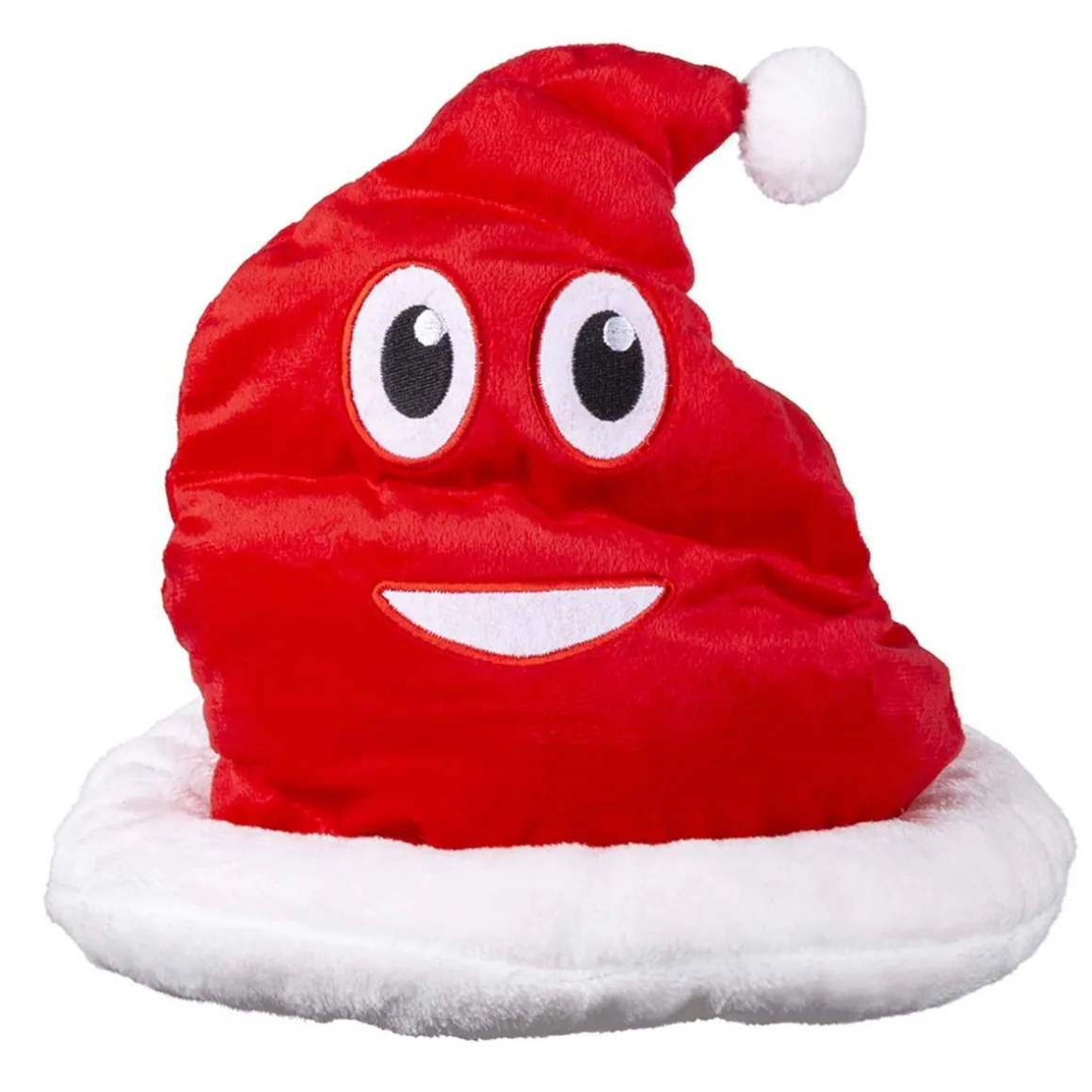 Hatt, bajskorv röd
