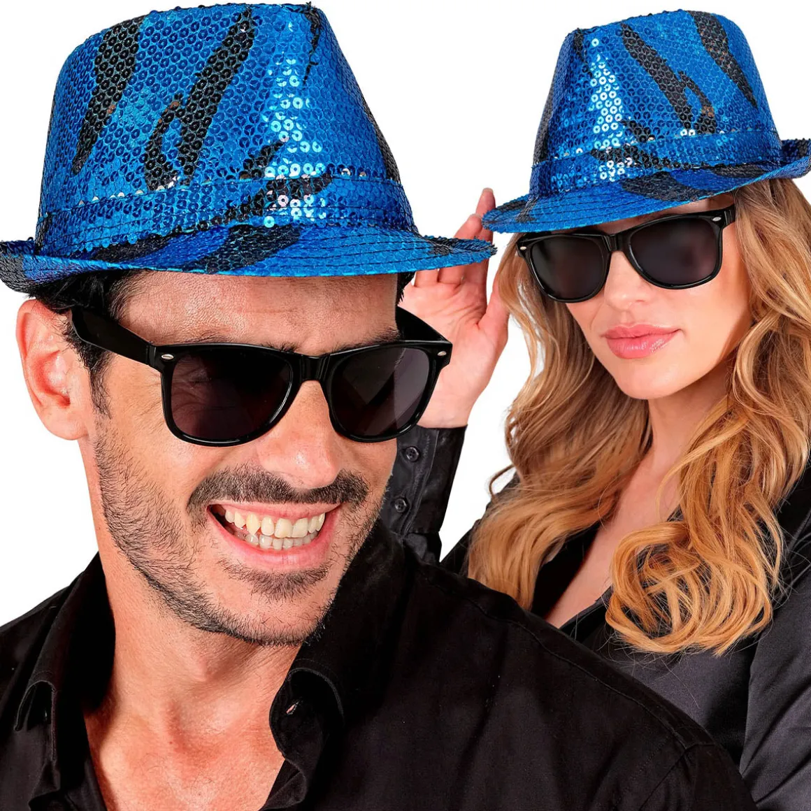 Hatt, popstar blue waves