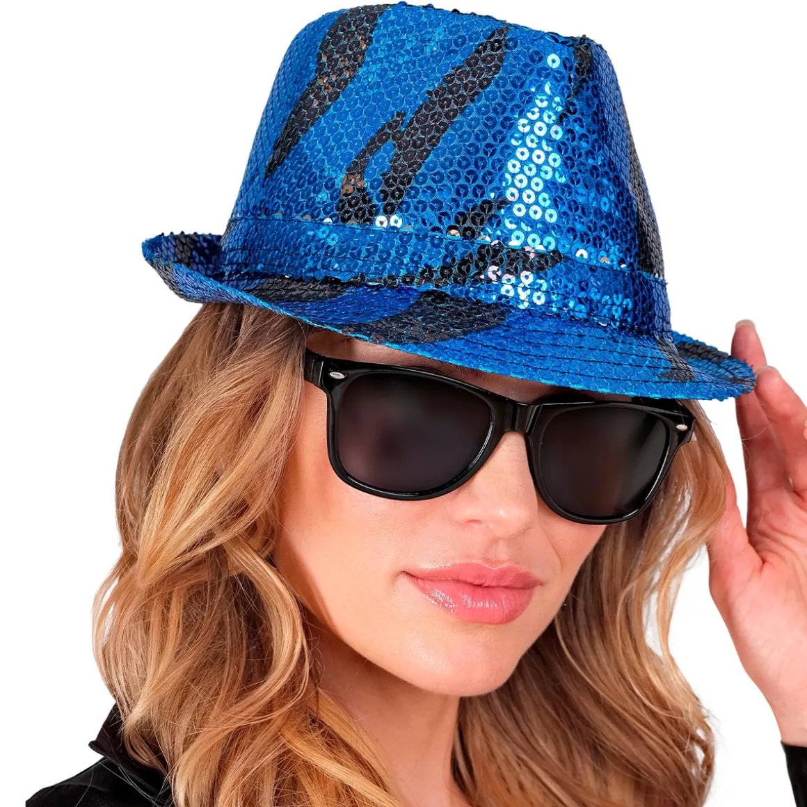 Hatt, popstar blue waves