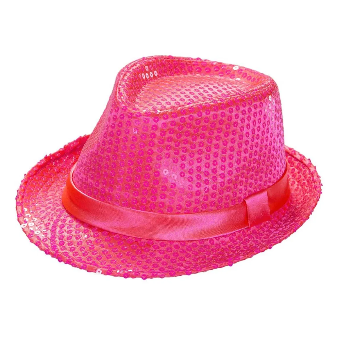 Hatt, popstar neon rosa