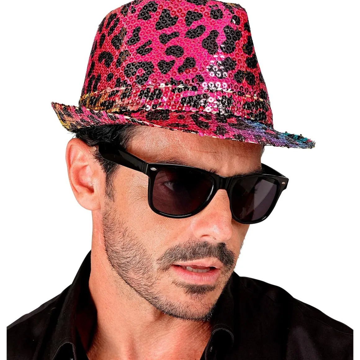 Hatt, popstar rainbow animalier leopard