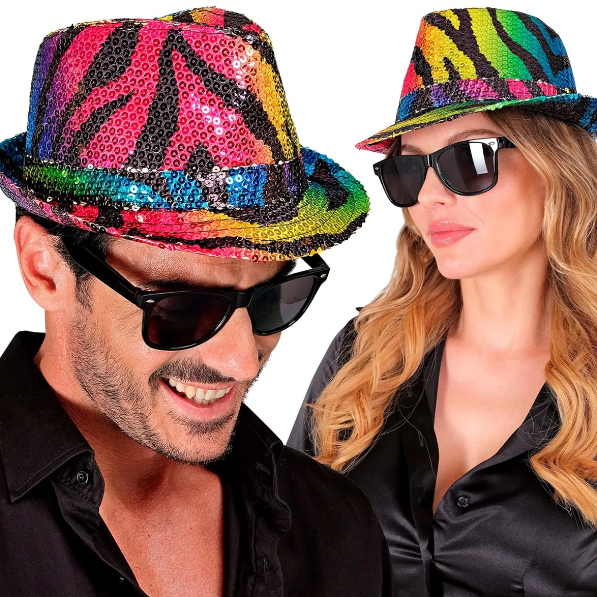 Hatt, popstar rainbow animalier tiger