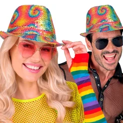 Hatt, popstar tie dye